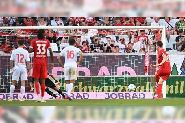 SC Freiburg gegen AC Florenz: Am Ende des heien "Toskana-Derby" steht es 2:2