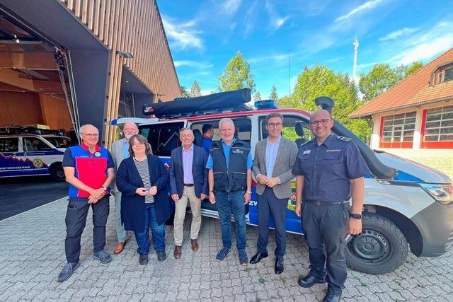 Bergwacht Schwarzwald stellt in Hinterzarten ihr neues Sondereinsatzfahrzeug vor