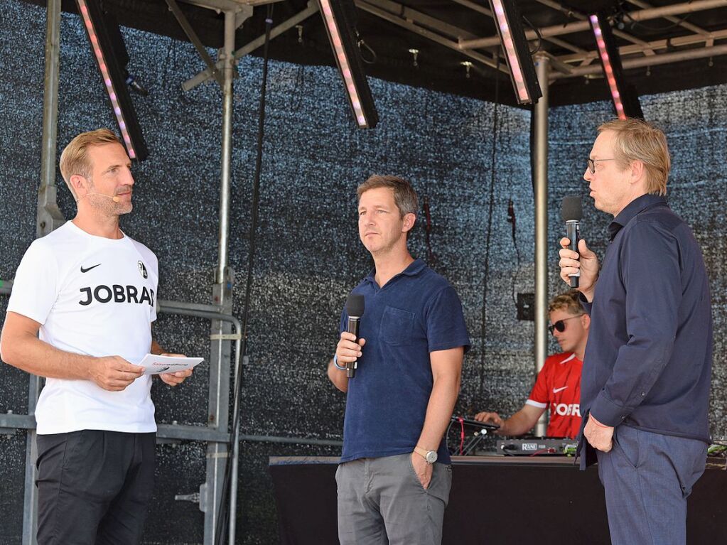 Impressionen vom groen Fan- und Familienfest des SC Freiburg zur Erffnung der Saison.<?ZP?>
