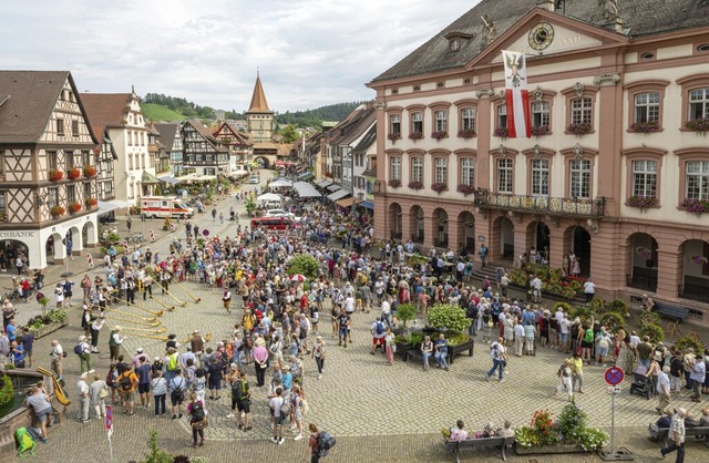 In der Idylle Gengenbachs wird am Mitt...eiert &#8211; Alphornklnge inklusive.  | Foto: Stadt Gengenbach