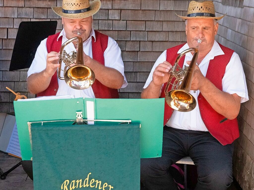 Alte Musikfreunde vom Wilhelmerwirt vom Randen