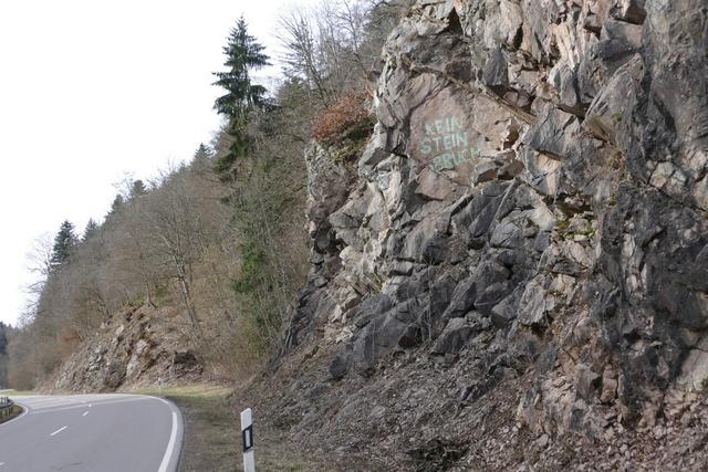 Der Steinbruch Brunnadern bei Bonndorf ist Geschichte