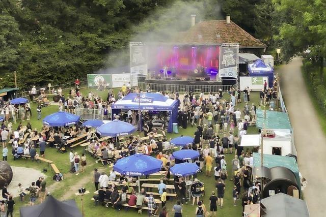 Vorbereitungen fr Rock am Bach laufen