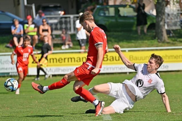 Der FC Auggen hat gegen den Freiburger FC alles im Griff