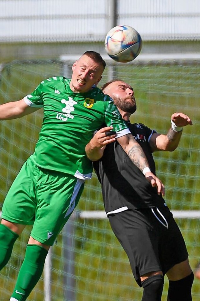 &#8222;Sind nicht an die Wand gespielt...allduell mit dem Hertener Marco Romano  | Foto: Gerd Grndl