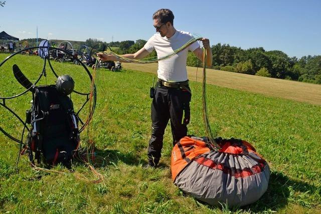 Auf dem Flugplatz Dinkelberg wei man, wie man in der Freizeit fliegt – und welche Gerte es dafr gibt