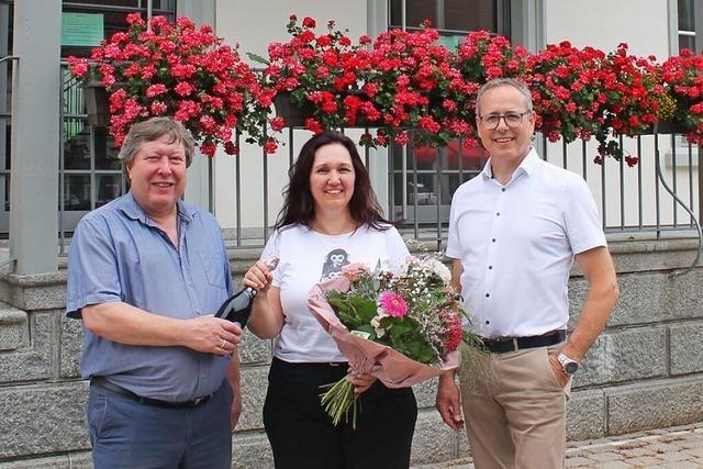 Tanja Lorenz bernimmt das Todtnauer Hauptamt