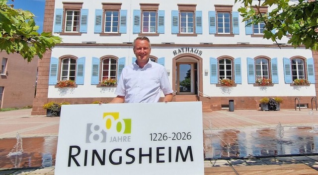 2026 feiert Ringsheim sein 800-jhriges Bestehen.  | Foto: Gemeinde