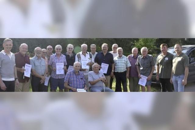 Die Wyhler Angler sind 60 geworden