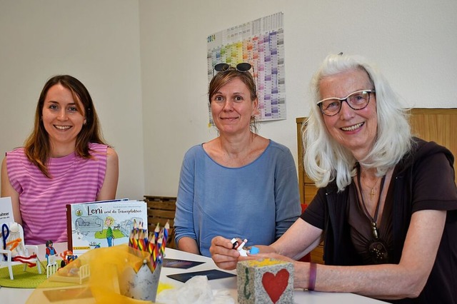 Bieten Kindern und Jugendlichen einen ...mona Beisel und Claudia Trimpin (v.l.)  | Foto: Leony Stabla