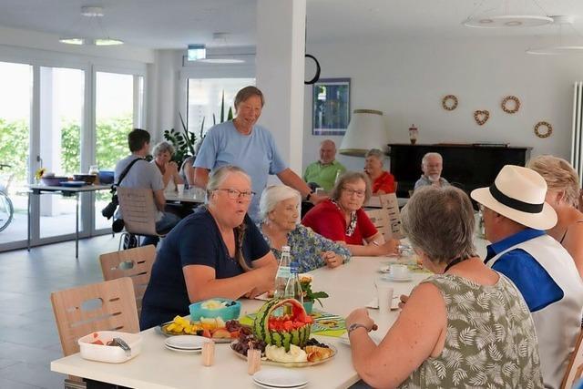 In der Bugginger Senioren-Wohngruppe geht’s 