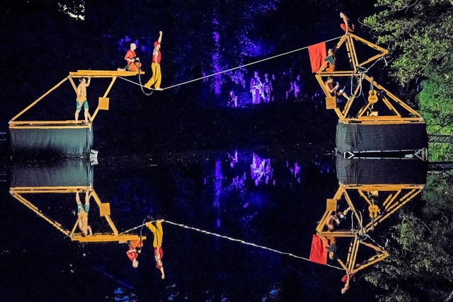 &#8222;Cirque en edge&#8220; zeigt Akrobatik.  | Foto: Stadt Rheinfelden