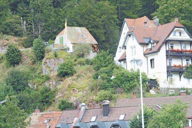 Ein Felspltzchen erinnert in St. Blasien an Maria