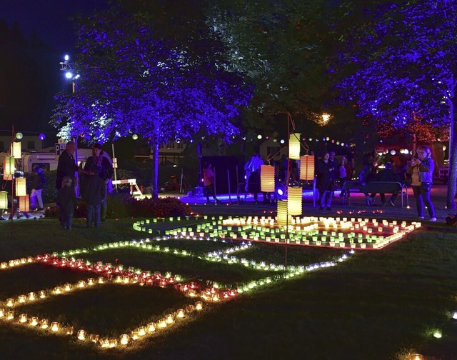 3000 Lichter funkeln im Alten Kurpark in Todtmoos.  | Foto: Tourist-Info Todtmoos