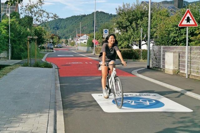 So kommt die neue Fahrradstrae in Hausen an