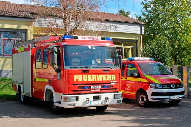 Auch technisch hlt die Feuerwehr Fischingen mit der Entwicklung Schritt.  | Foto: Reinhard Cremer