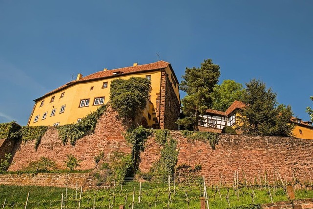 Das Mahlberger Schloss thront weithin sichtbar ber der Stadt.  | Foto: Sandra Decoux-Kone