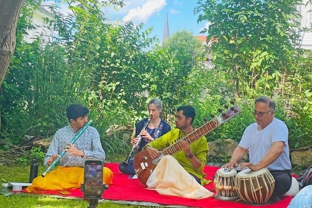 Indisches Flair mit Raga-Musik im Emmendinger Anwesen Leonhardt