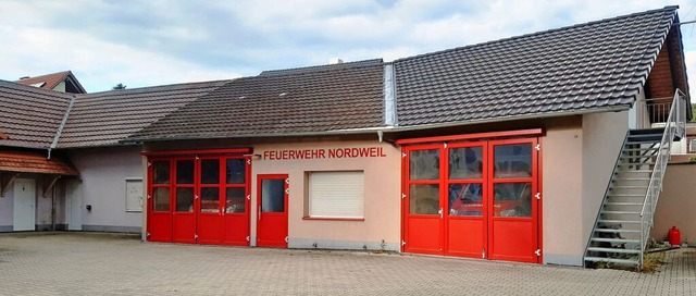 Beantragt wurde unter anderem ein Neubau des Nordweiler Feuerwehrgertehauses.  | Foto: Reiner Merz