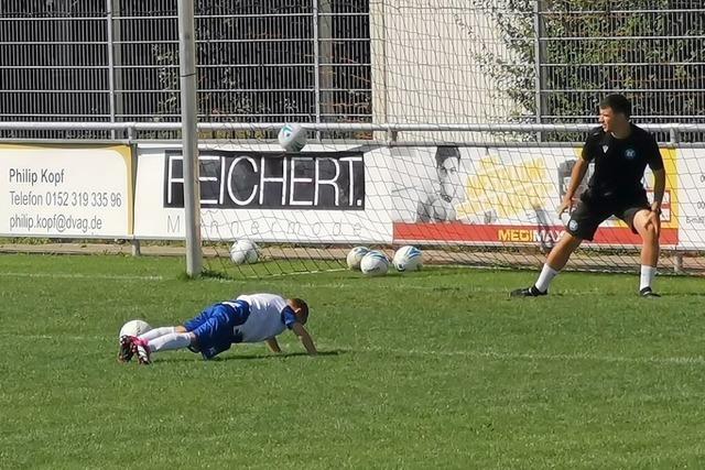 Der Karlsruher SC ist beim Fuballcamp in Rheinfelden auf der Suche nach Nachwuchstalenten