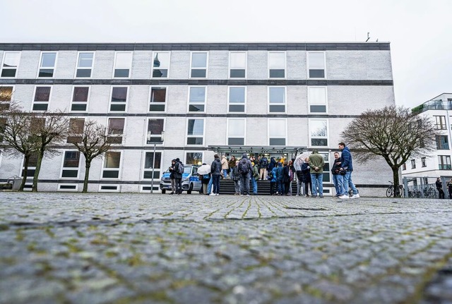 Mnster: Bei dem Berufungsverfahren im... vor dem Oberverwaltungsgericht (OVG).  | Foto: Guido Kirchner (dpa)