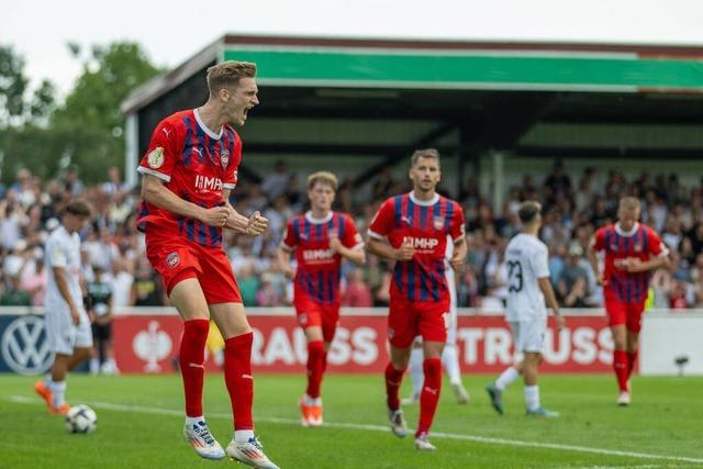 FC 08 Villingen verpasst die ertrumte Pokalsensation gegen Heidenheim deutlich