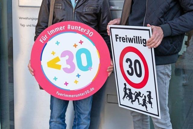 Private Tempo-30-Schilder im Kreis Konstanz: Umwelthilfe kndigt Rechtsmittel an