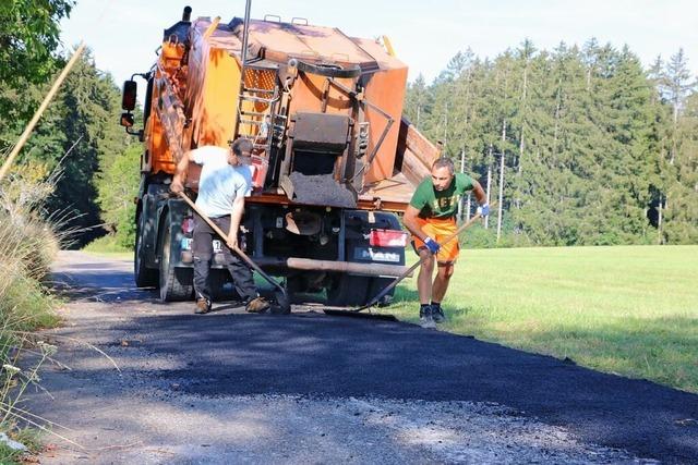 Hitzefrei ist fr die Arbeiter in Bonndorf oft nicht mglich