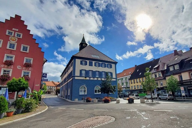 Lffingens historischer Stadtkern ldt zum Rundgang ein.  | Foto: Stefan Mertlik