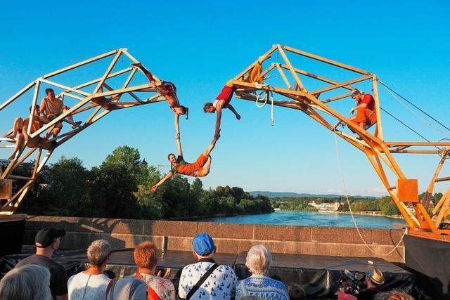 Atemberaubende Shows bei den 15. Brckensensationen in Rheinfelden