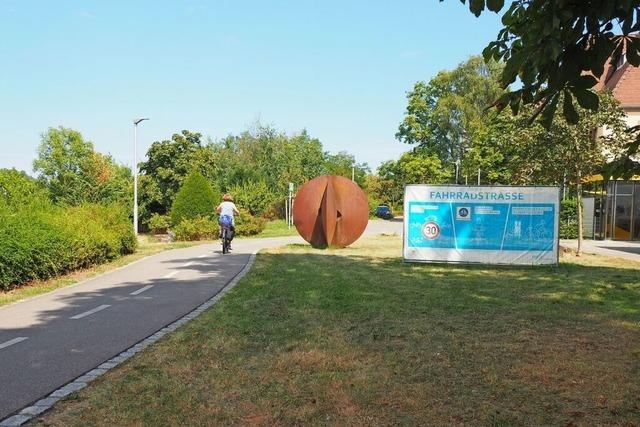 Die erste Fahrradstrae in Weil am Rhein wird am Montag erffnet