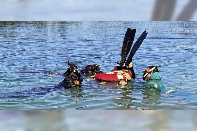 Einsatz frs Leben unter Wasser