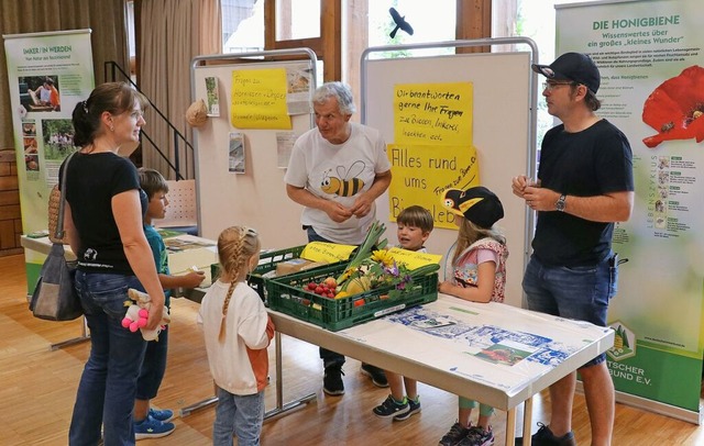 Fr die Besucher im Schwarzwaldhaus de...viele Informationen rund um die Bienen  | Foto: Dorothe Kuhlmann