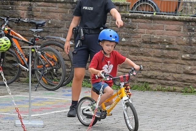 Wenn beim Fahrradtraining in Emmendingen der Kindergarten einspringen muss