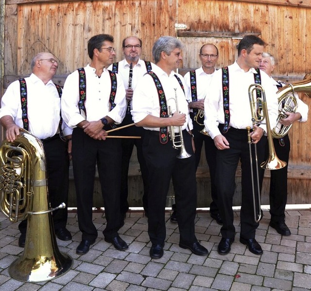 Die Ottoschwander Bauernkapelle  | Foto: Jrgen Schneider