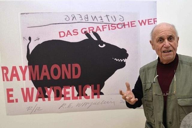 "Alles ist Mythologie": Zum Tod des Straburger Knstlers Raymond-mile Waydelich