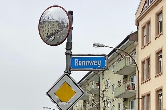 Rennweg in Freiburg wird fr ein halbes Jahr gesperrt