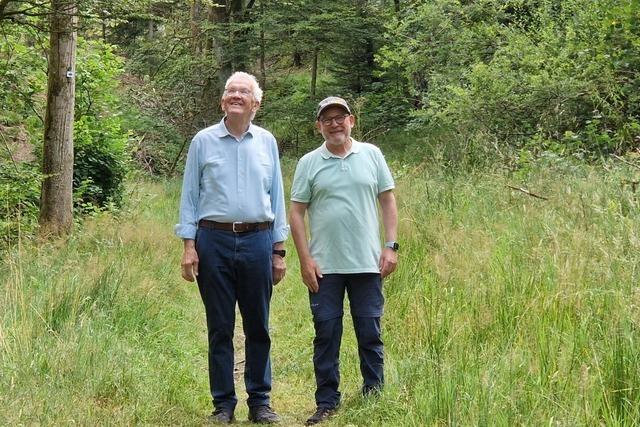 Kretschmann und Hermann wandern im Schwarzwald in die "Grne Unendlichkeit"