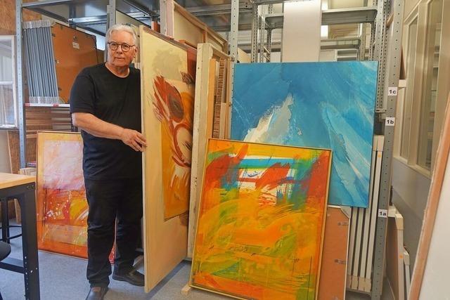 Der Knstler Martin Cleis aus Weil am Rhein hat eine Kunststiftung gegrndet