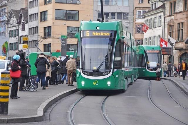 Die Tramlinie 6 wird in Basel fr knapp zwei Monate umgeleitet