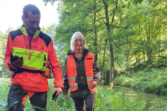 So suchen Hundehalter aus Baden-Wrttemberg im Wald Opfer der Afrikanischen Schweinepest