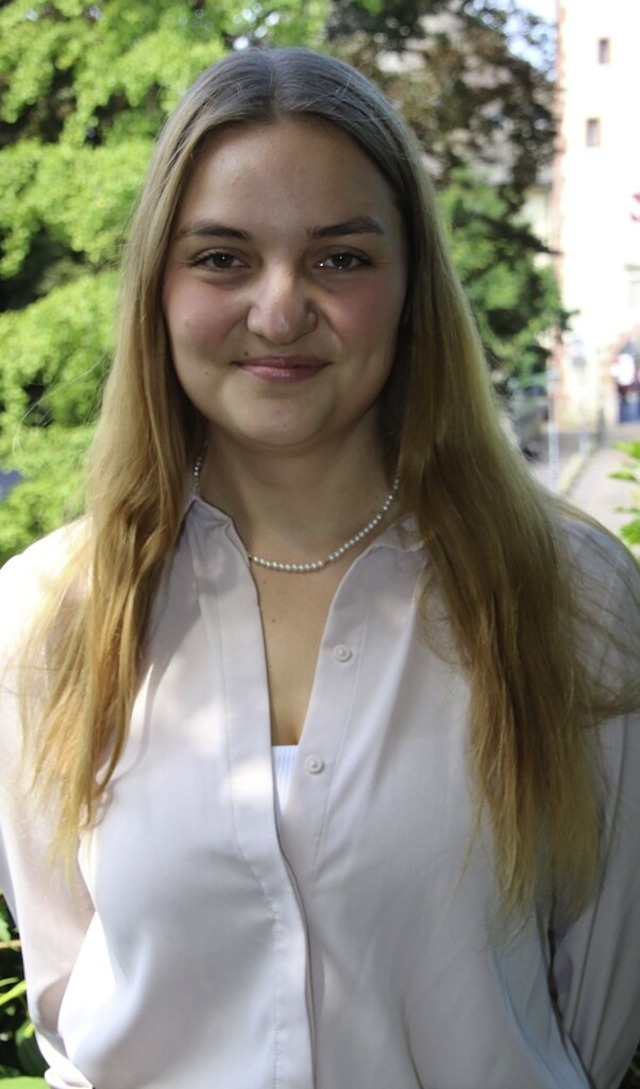 Julia Olinger (Neutrale Liste) ist die jngste Stadtrtin in Waldshut-Tiengen.   | Foto: Baier, Markus