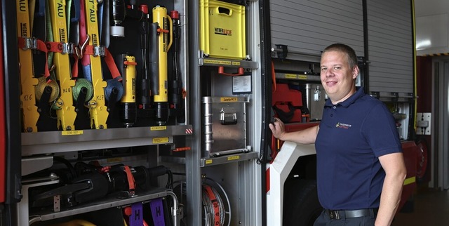 Der ehrenamtliche Feuerwehrkommandant ...ber und von seiner Familie angewiesen.  | Foto:  Nico Talenta