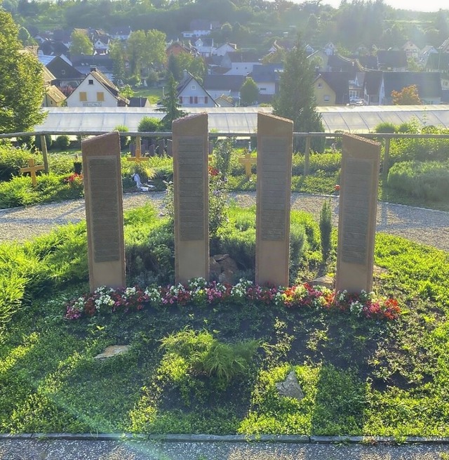 Das neue Gemeinschaftsgrab auf dem Friedhof in Sulz  | Foto: Stadt Lahr