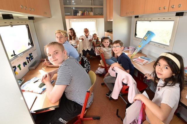 Das Klassenzimmer auf Rdern: Ein Freiburger unterrichtet in der neuen Zirkusschule von Charles Knie