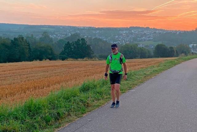 Der Ettenheimer Ultralufer schaffte es in 21 Tagen von Flensburg nach Lrrach