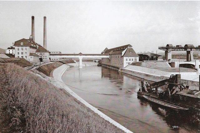 Lost Places: Als die Dampfzentrale in Wyhlen noch weithin sichtbar und in Betrieb war