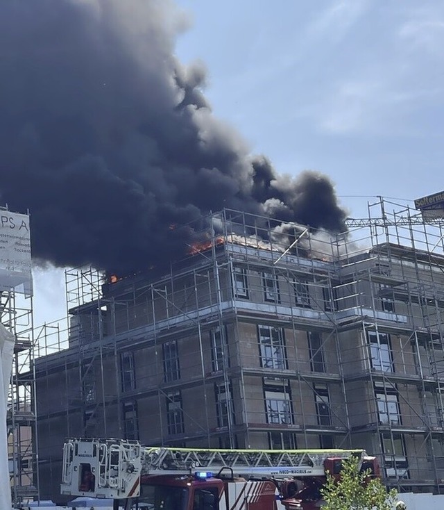 Brand in Frick  | Foto: Kantonspolizei