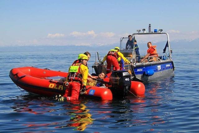 Tdlicher Motorbootausflug am Bodensee: Wakeboarder gert unter Schiffsschraube