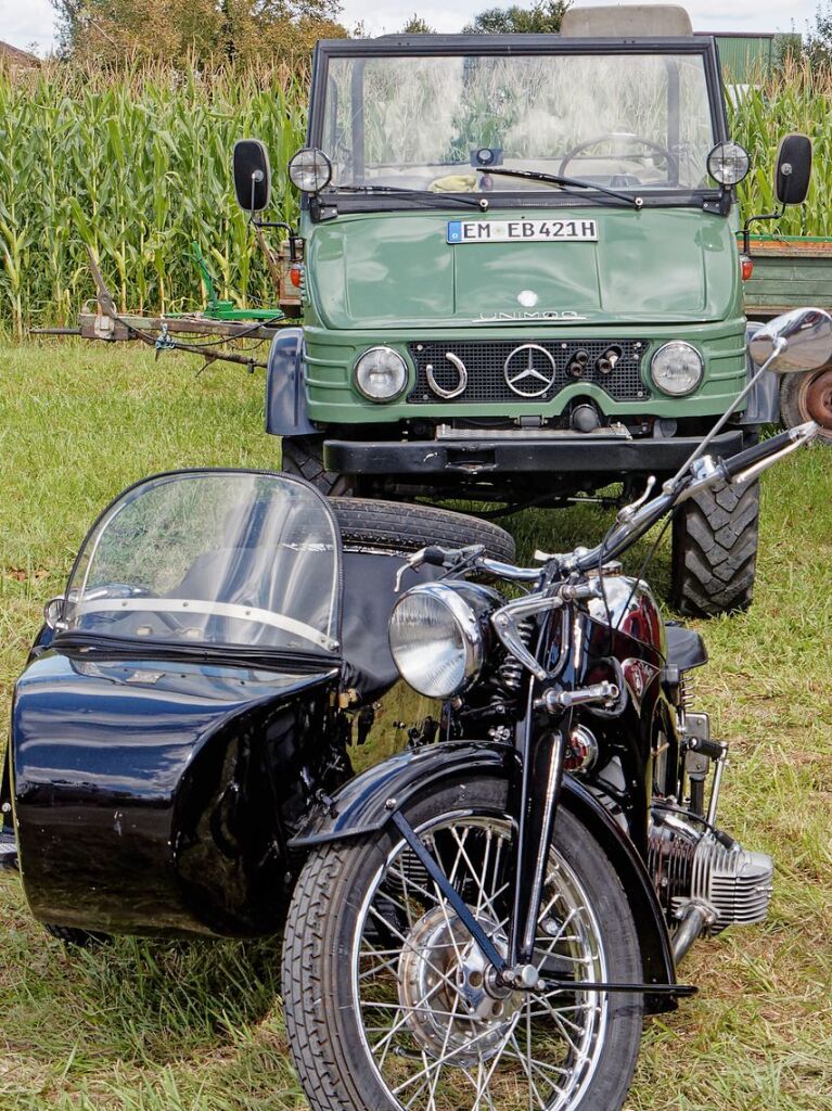 Szenen vom 34. Bulldog- und Oldtimertreffen der Bulldog- und Schlepperfreunde Oberhausen am Sonntag.